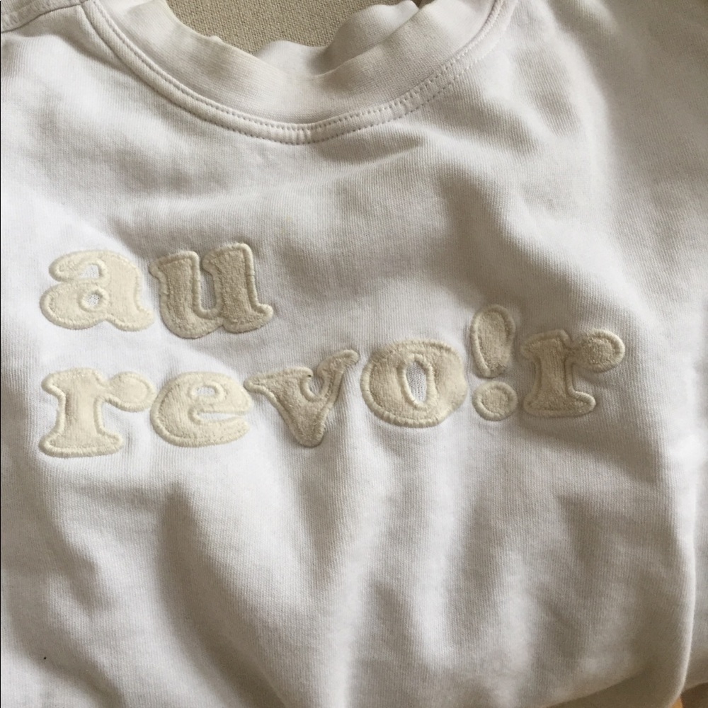 Madewell Au Revoir sweatshirt